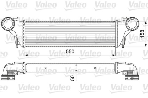 Valeo 818618 charge air - 818618,