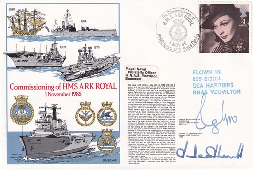 4rn16c commissioning hms ark - commissioning,