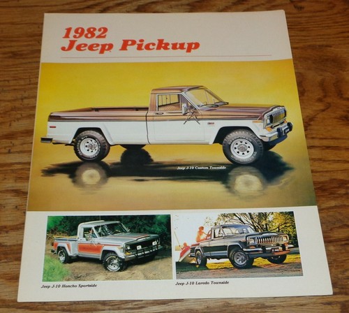 Original 1982 jeep pickup - original,