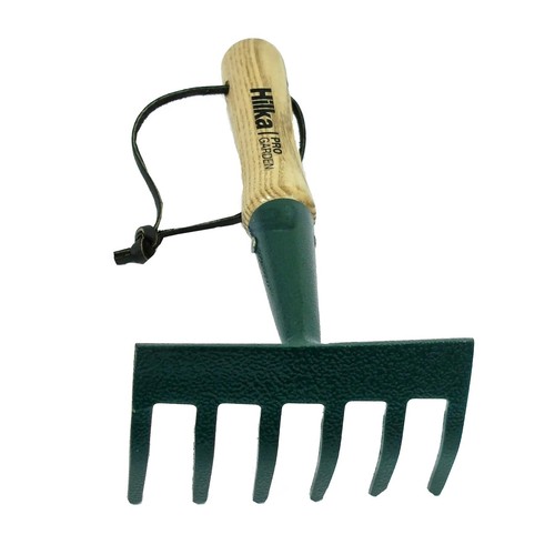 Tines hand rake carbon - hand,