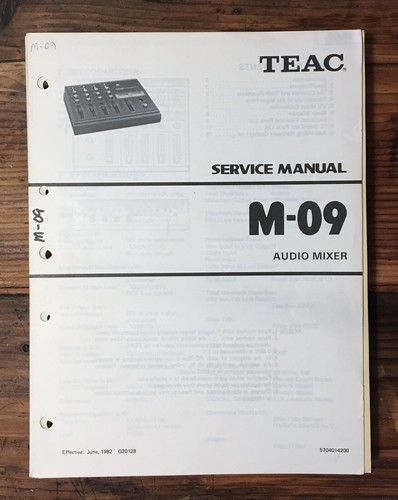 Teac tascam 9 audio - /, m-9