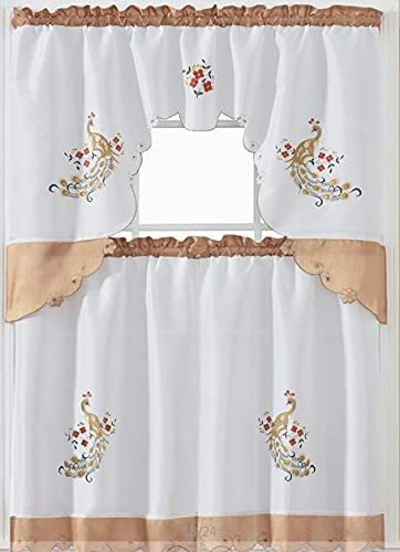 Kitchen curtains set - curtains, pc.