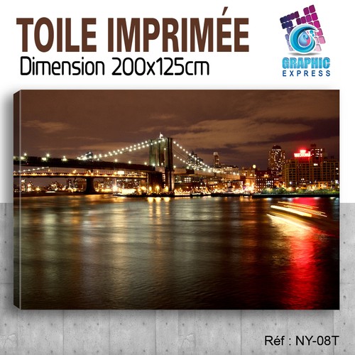 200x125cm printed canvas - -,