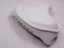 Police Seat Leather White Fit