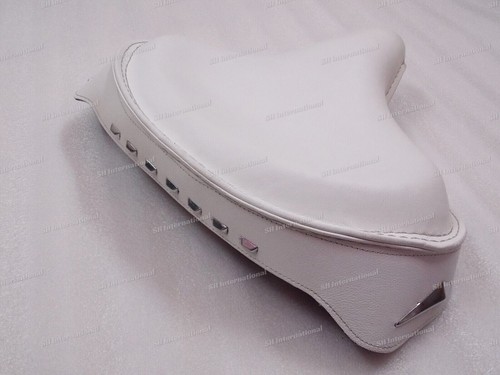 Police seat leather white - police,