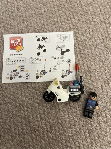 Block tech police bike - block,