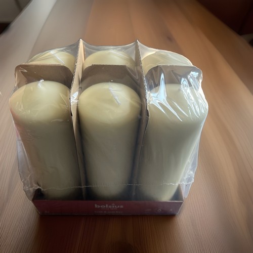 Bolsius pillar candles - candles, set