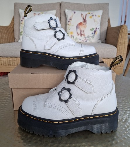 Martens white flower devon - martens,