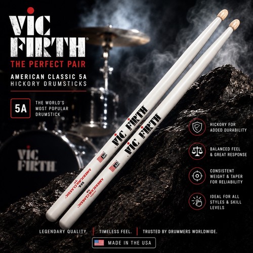 White vic firth - vic,