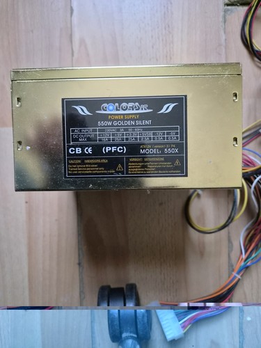 Colorsit 550w golden - 550w, silent