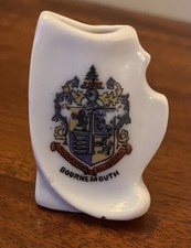 Miniature Crested China Vase