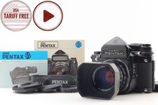 [Near MINT + Hood & Strap] Pentax 6x7 TTL MLU M-Up + 105mm f/2.4 Lens From JAPAN
