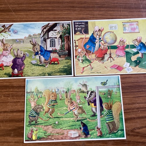 Racey helps postcards - racey,