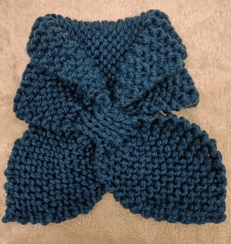 Hand knitted super chunky - knitted, loop