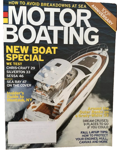 Motor boating oct 2007 sea - boating,