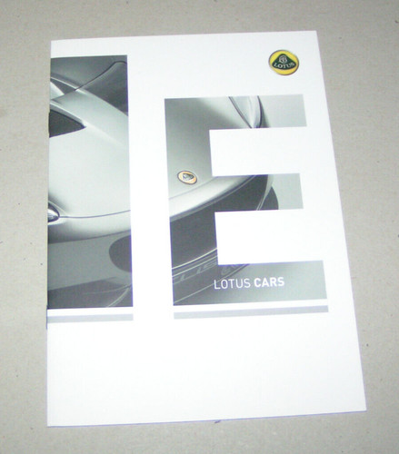 Brochure booklet lotus - booklet,