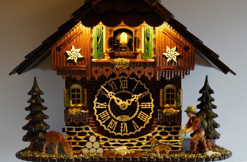 Cuckoo clock black forest - cuckoo,