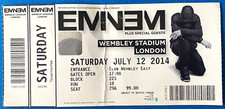Eminem & Odd Future - Rapture Tour 12th Jul 2014 Wembley Stadium Original Ticket