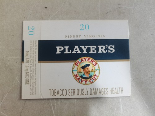 Opened empty cigarette hard - cigarette,