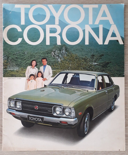 Toyota corona range brochure - toyota,