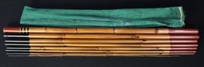 Tsuri-sao Japan hand made fishing rod bamboo 1950 rural craft