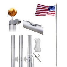 Sectional Aluminum Pole 20 Ft