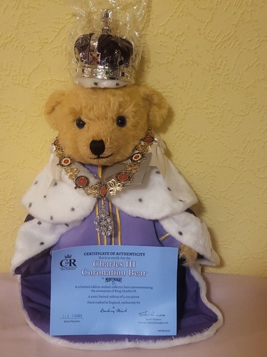 Charles lll coronation bear - , by