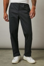 Maine Mens Chino Trousers Navy
