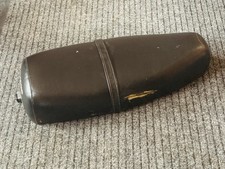 VESPA PIAGGIO PX 125 150 200 USED BLACK DUEL SEAT NEEDS RECOVERING