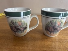 2 Cabela's Folkcraft Stoneware