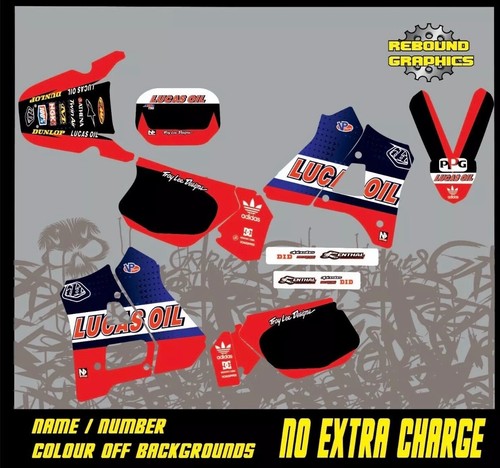Yamaha dtr125 stickers - -, dtr
