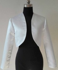 UK 6-28 Satin Shrug Wedding