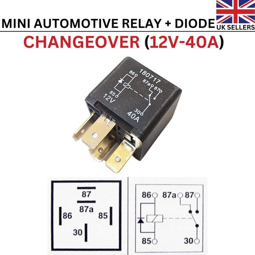 12v 40a peak 80a 5pin - 12v-40a,