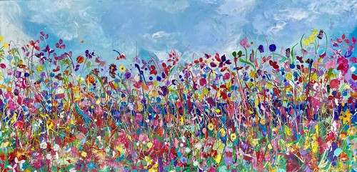 Large original abstract - original,