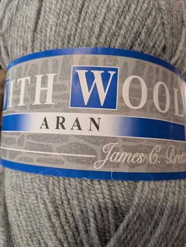 James brett with wool grey - with,