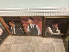 Framed  Snooker Player