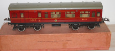 HORNBY SERIES O GAUGE LMS No 2 CORRIDOR COACH WITH ORIGINAL BOX