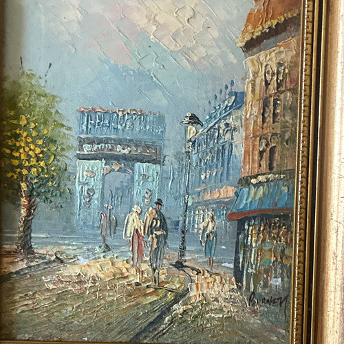 Burnett oil painting - burnett,