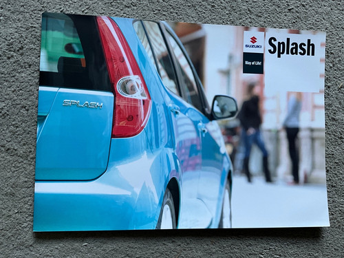 Suzuki splash 2009 2011 - suzuki, uk