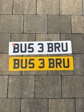 Bruce Private Number Plate Registration Cherished
