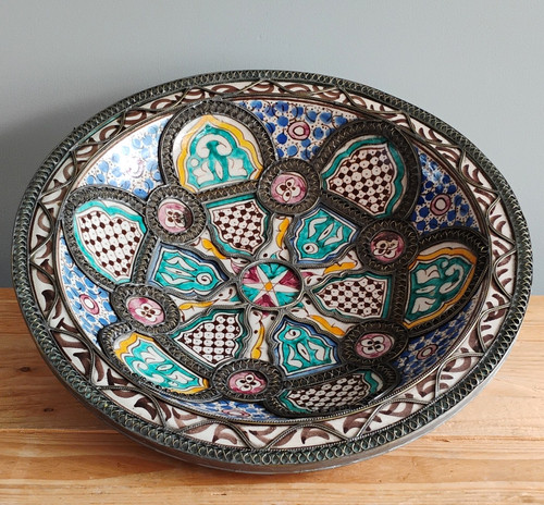 Large moroccan pottery - large,