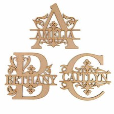 Personalised wooden mdf - personalised,