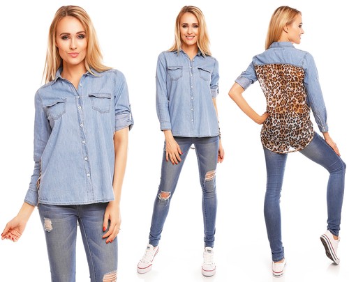 Women shirt jeans look - shirt,