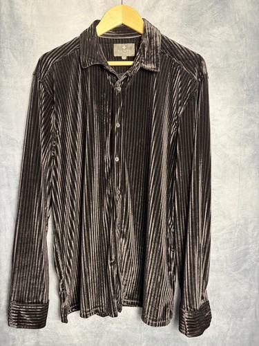Mens black corduroy shirt - corduroy,