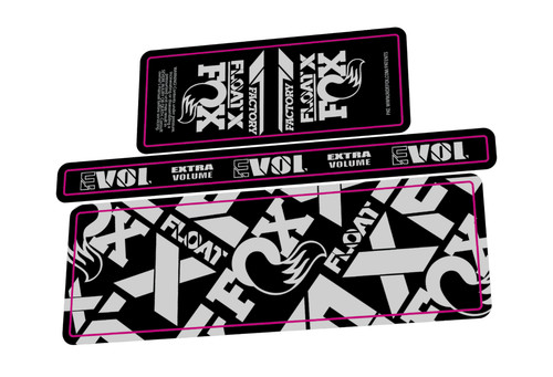 Fox factory float decal - fox,