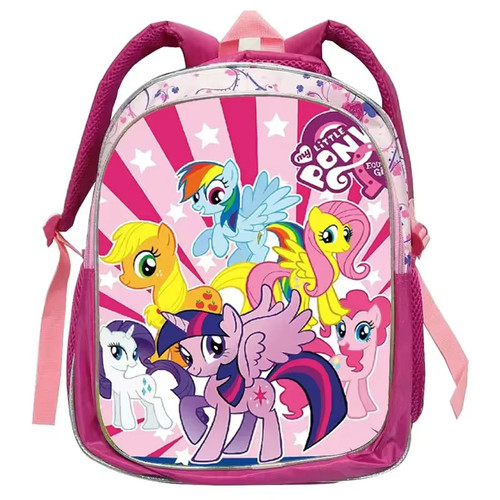 Cartoon pony kids backpack - kids,