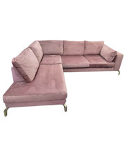 DFS Darcy Mauve Velvet Corner