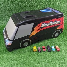 Micro Machines Tour Bus Folding Van RV City Super Vintage Retro Collectable