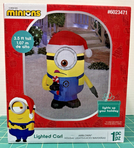Carl minion inflatable gemmy - carl,