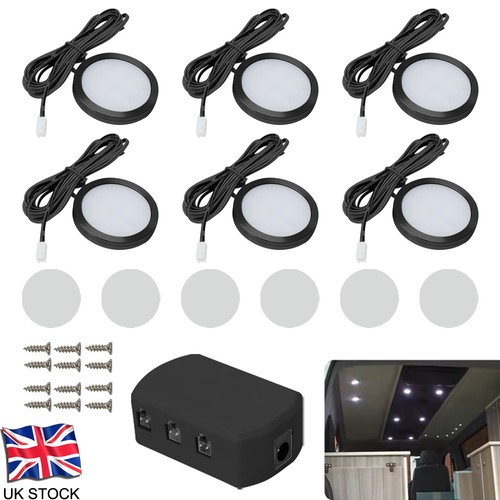 12v interior led spot - 6x,